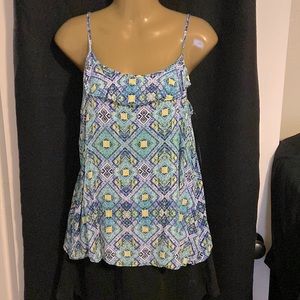 Pink Rose 🌹 rayon spaghetti adjustable straps rayon blouse